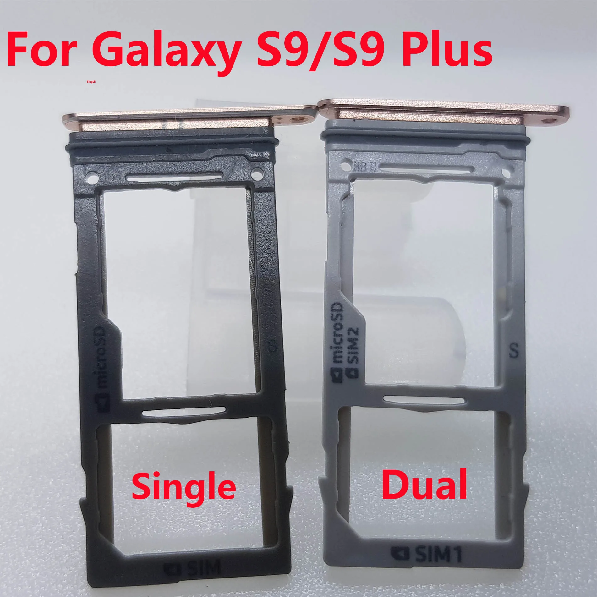 Лоток для SIM карты + слот Micro SD Samsung Galaxy S9 G9600 G960FD G960U G960 G960F Plus G965F G965U G965FD G965|Лотки SIM- и