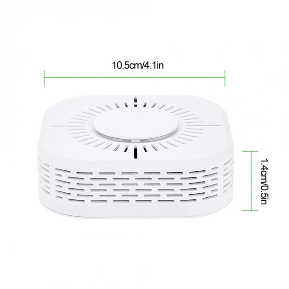 Детектор дыма 360 градусов беспроводной датчик пожарной сигнализации для домашнего офиса безопасности 1