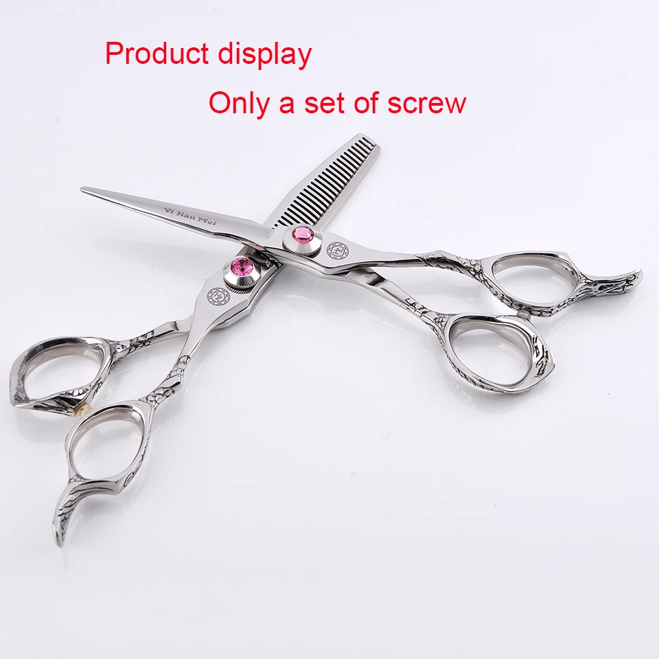 Scissor Repair Metal Screws 10 Full Set Of Hair Salon System Parts Stainless Steel Schroef Tornillo Parafuso Accessory