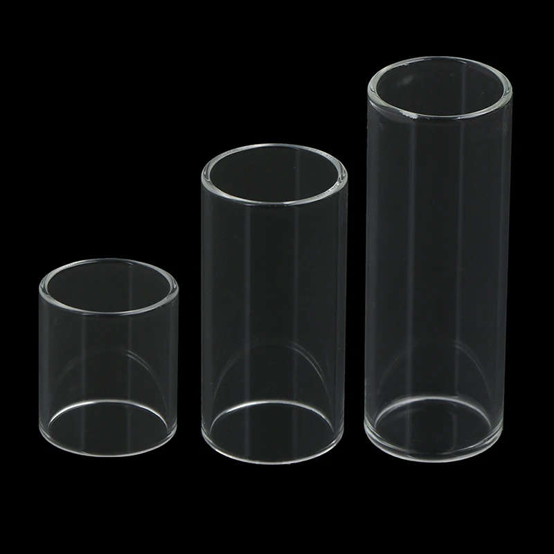 182869mm gitarre rutsche finger slider elektrische gitarre string slide glas rohr finger schützen knuckle guitarra zubehör free global shi