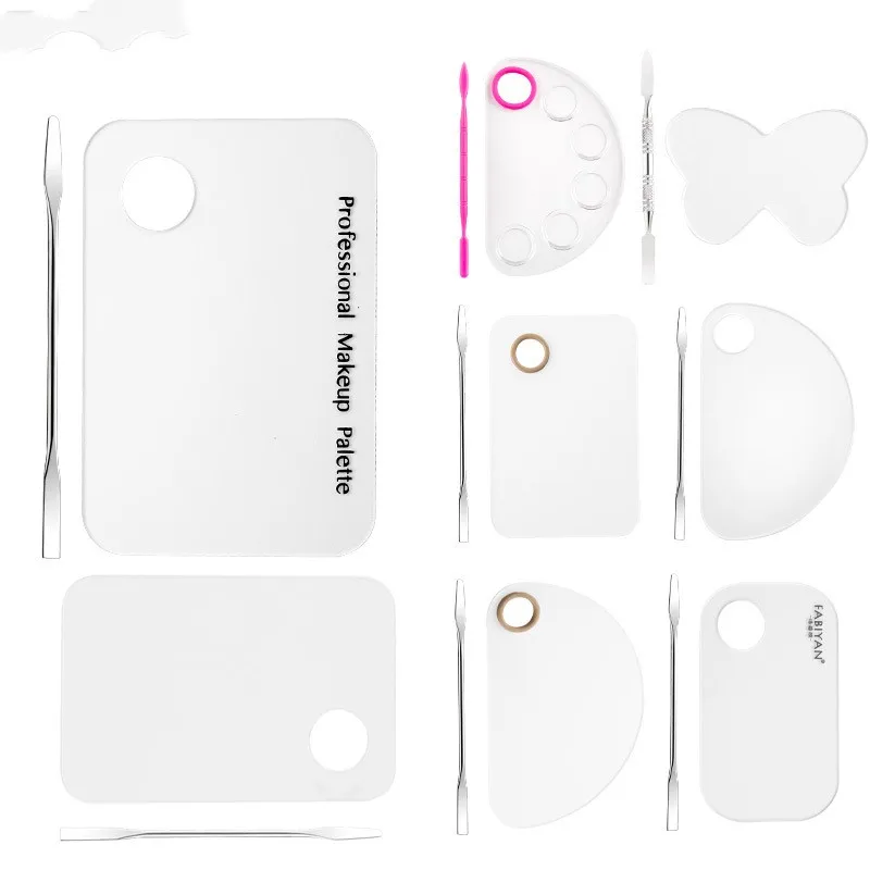 Новый палитра прозрачный акриловый лак для ногтей макияж гель основа макияжа