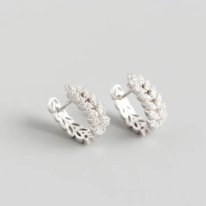 

VINY Silver 925 Jewelry Earrings For Women Gilded Stud Earrings Gold/Silver Jewelry 2021 Trend Boucle DOreille Fine Gift