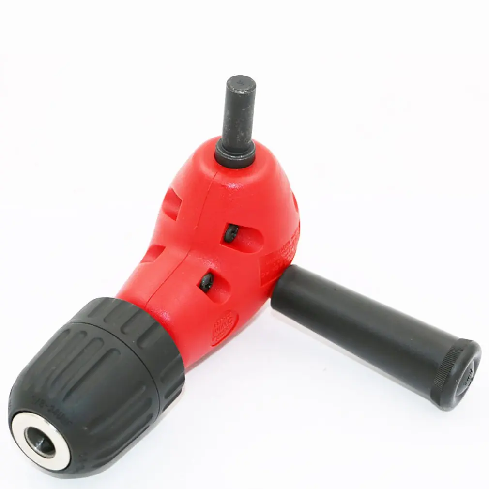 90 Degree Keyless Drill Adapter Right Angle Chuck Attachment Bit Key for Electric Herramientas Para Carpinteria | Инструменты