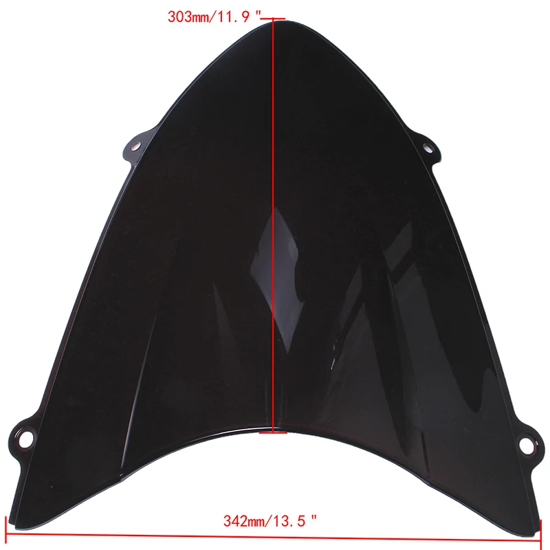 Синий/Темный/дымчатый ABS пластик ветрозащитные дефлекторы для мотоциклов Kawasaki