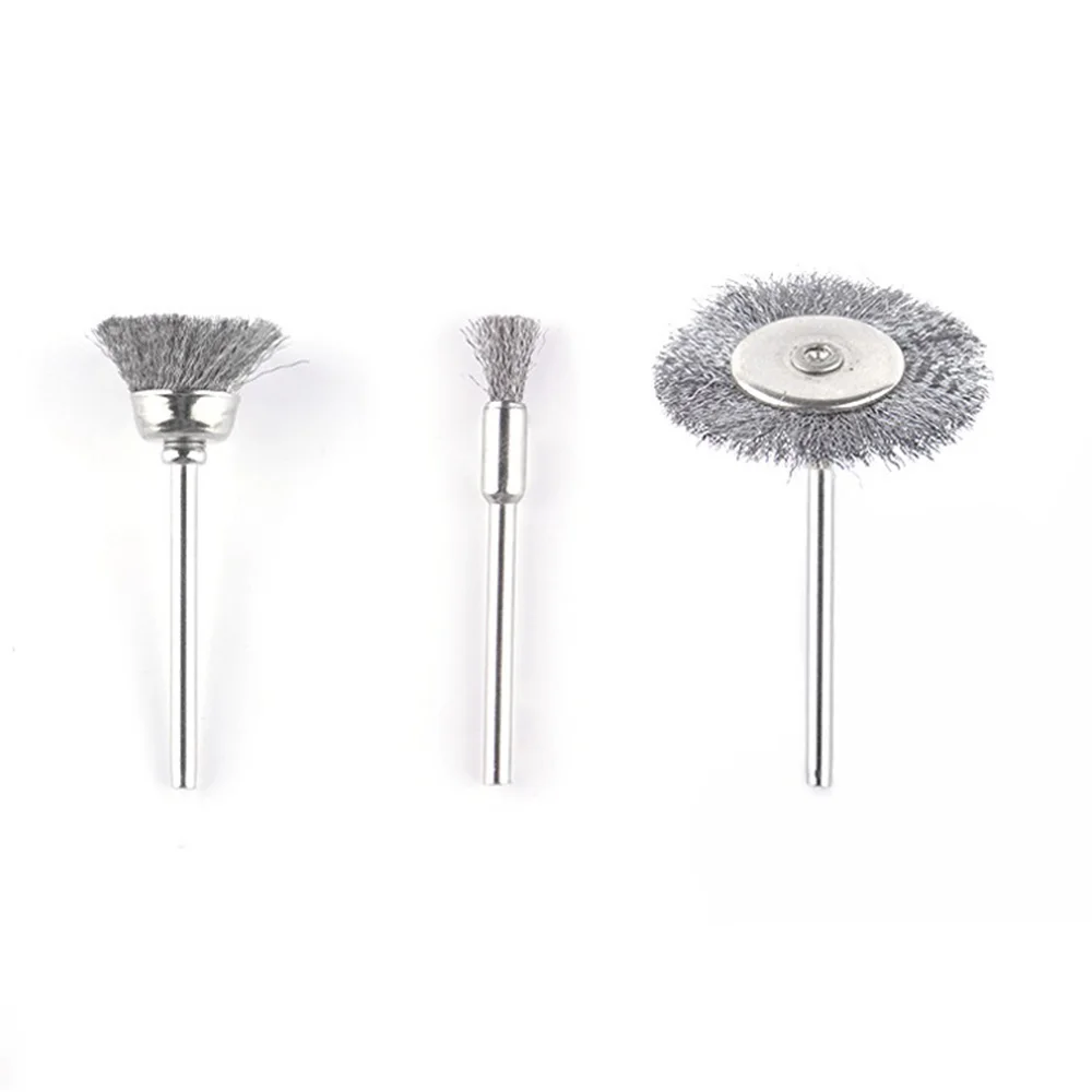 

15PCS Cleaning Wire Brushes Grinding Deburring Stripping Residue For Metal Surface Cleaning, Derusting, Grinding