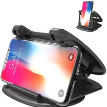XMXCZKJ Universal 360 Degree Rotatable Dashboard Car Phone Mounts Vertically/Horizontally for iPhone X XS Max 8