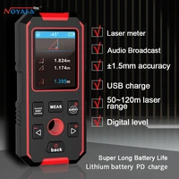 new smart laser rangefinder distance meter electronic roulette digital ruler noyafa nf 518s multifunction 3in1 detector ranging