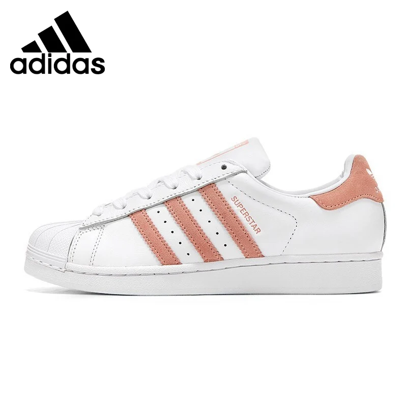 Новинка оригинальные женские кроссовки для скейтбординга Adidas Originals SUPERSTAR