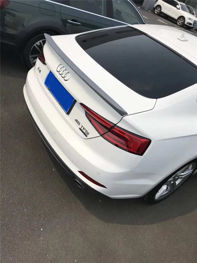 Спойлер для Audi A5 2015-2018 спойлер высококачественный из АБС-материала заднего крыла