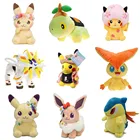 Высококачественная детская мягкая игрушка Pokemon Typhlosion Victini Solgaleo Turtwig Evee Мягкая кукла аниме игрушки