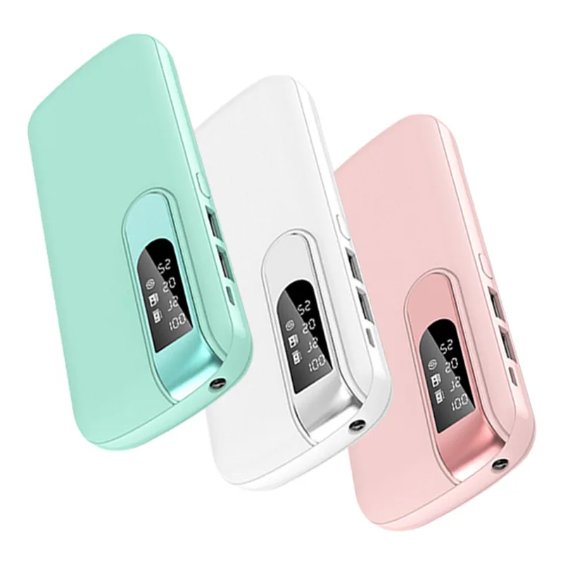 portable 80000mah fast charging power bank charger with led display 2usb flashlight external battery for xiaomi iphone samsung free global shipping