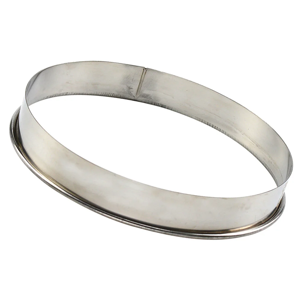

1Pc Stainless Steel Pizza Saucing Ring Pizza Prep Tools DIY Round Pizza Ring