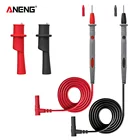 Силиконовый мультиметр для измерительных наконечников, 1 пара, 20 А, 1000 В, для электрического цифрового мультиметра, компонентный мультиметр, зонд