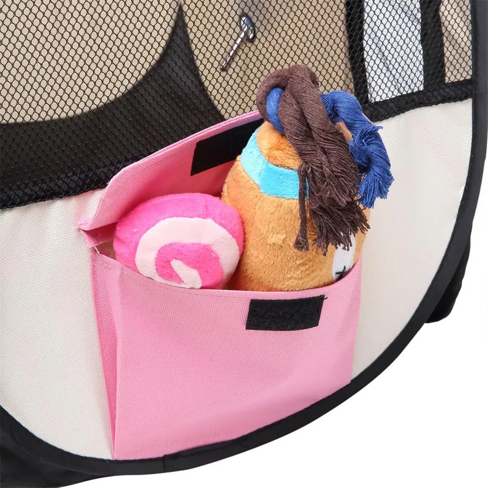 Водонепроницаемый манеж для щенков с держателем чайника сумка хранения игрушек