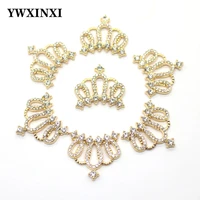 exquisite 10pcs wedding crown hair accessories headgear shiny rhinestone crystal hand made craftsmanship party crown decoration