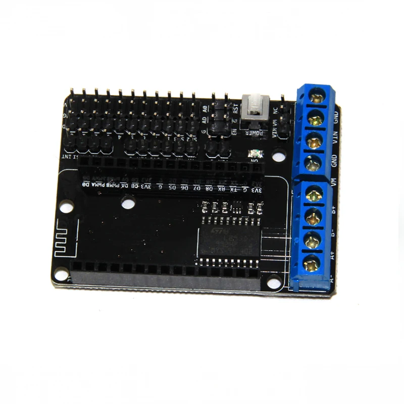 1 шт. NodeMCU щит для платы двигателя L293D ESP 12E от ESP8266 изолятор балки встряхивая