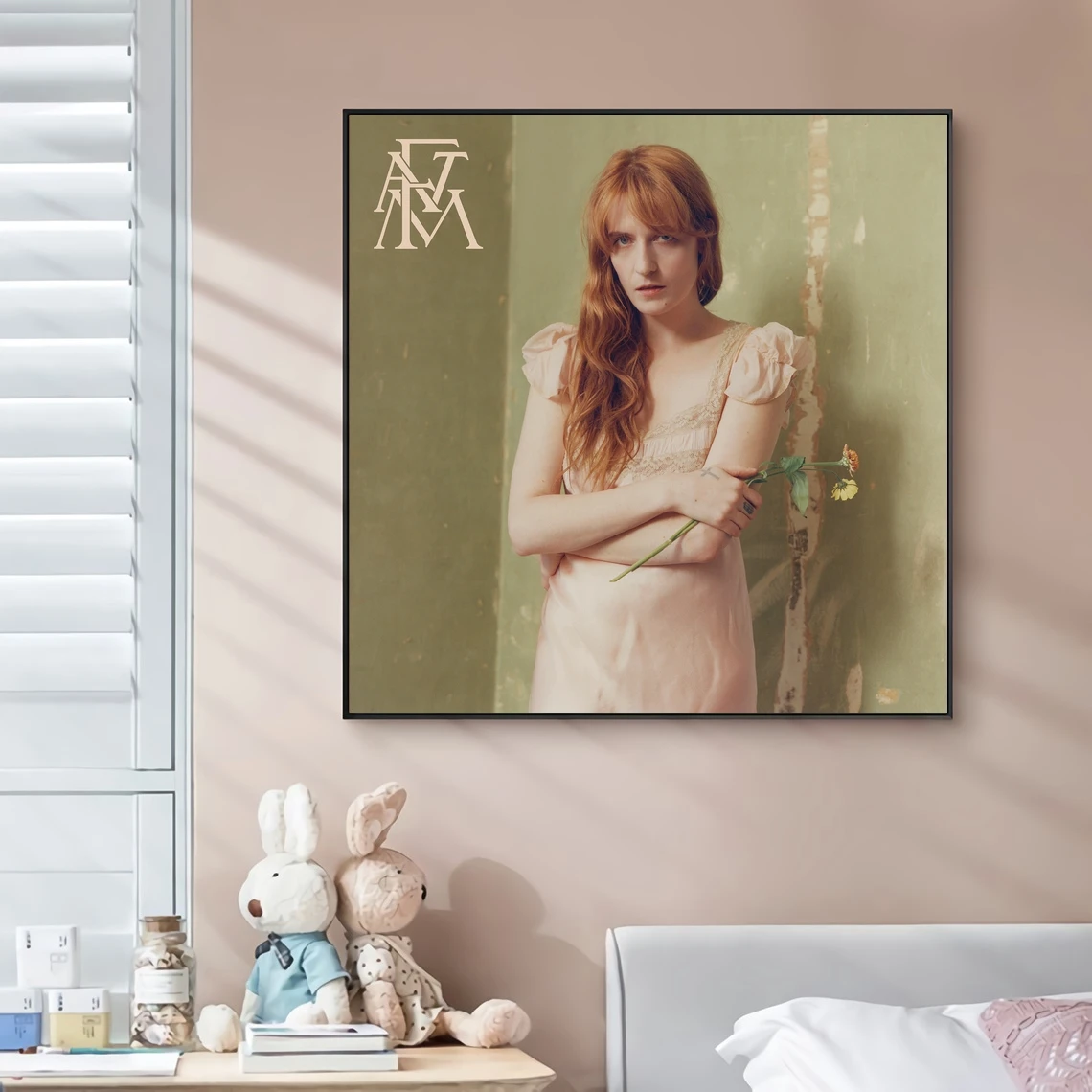 

Альбомная обложка «Флоренция и машина», постер на холсте, Настенная картина рэп-звезда, поп-рок-певица, художественное украшение (без рамки)