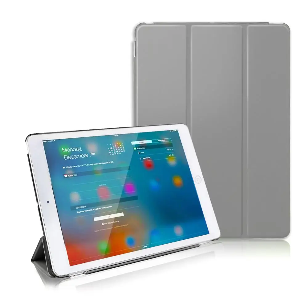 Gray Ультратонкий смарт-чехол для iPad 2/3/4 9," A1395 A1396 A1397 A1416 A1430 A1403 A1458 A1459 A1460 на магните с подставкой Чехол - Цвет: Gray