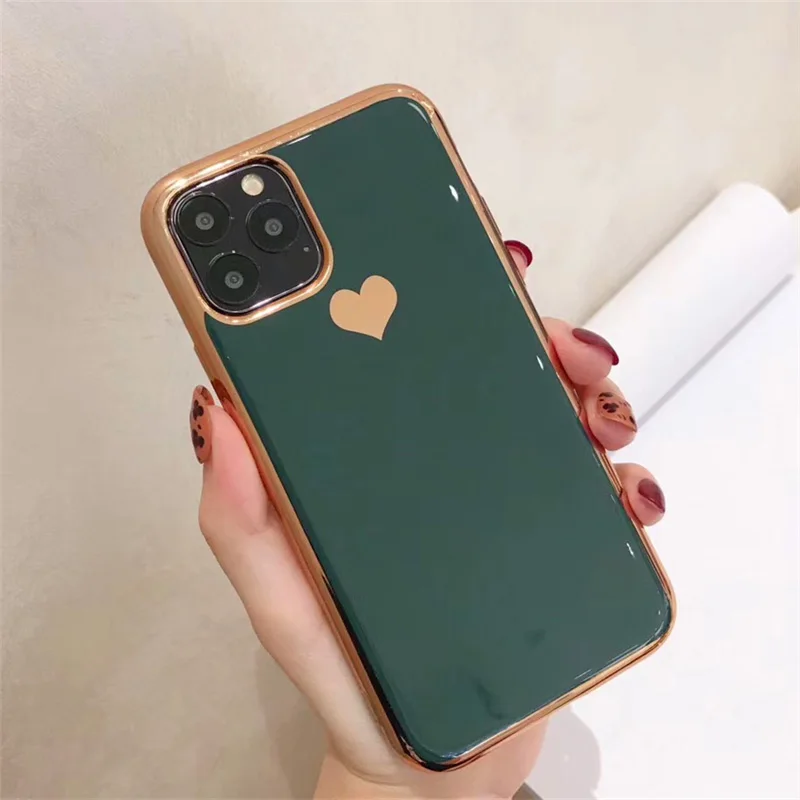 GlamPhone Чехол Покрытие чехол для телефона с рисунком на тему любви для iPhone11Pro/Max X XS Max XR Мягкий силиконовый чехол для iPhone11 7 8 6 6s Plus чехол