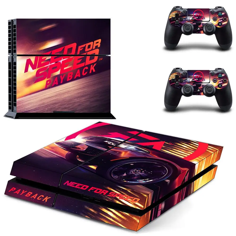 Наклейки Need for Speed NFS PS4 s Play station 4 Skin PS наклейки для PlayStation консоль и контроллер