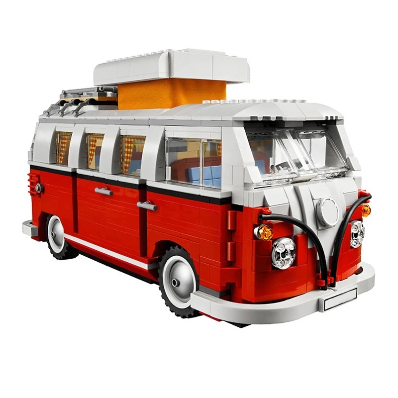 

20021 Flatbed Truck Trailer Claw Catcher+21001 T1 Car Building Blocks Bricks Kits Toy Compatible 8109