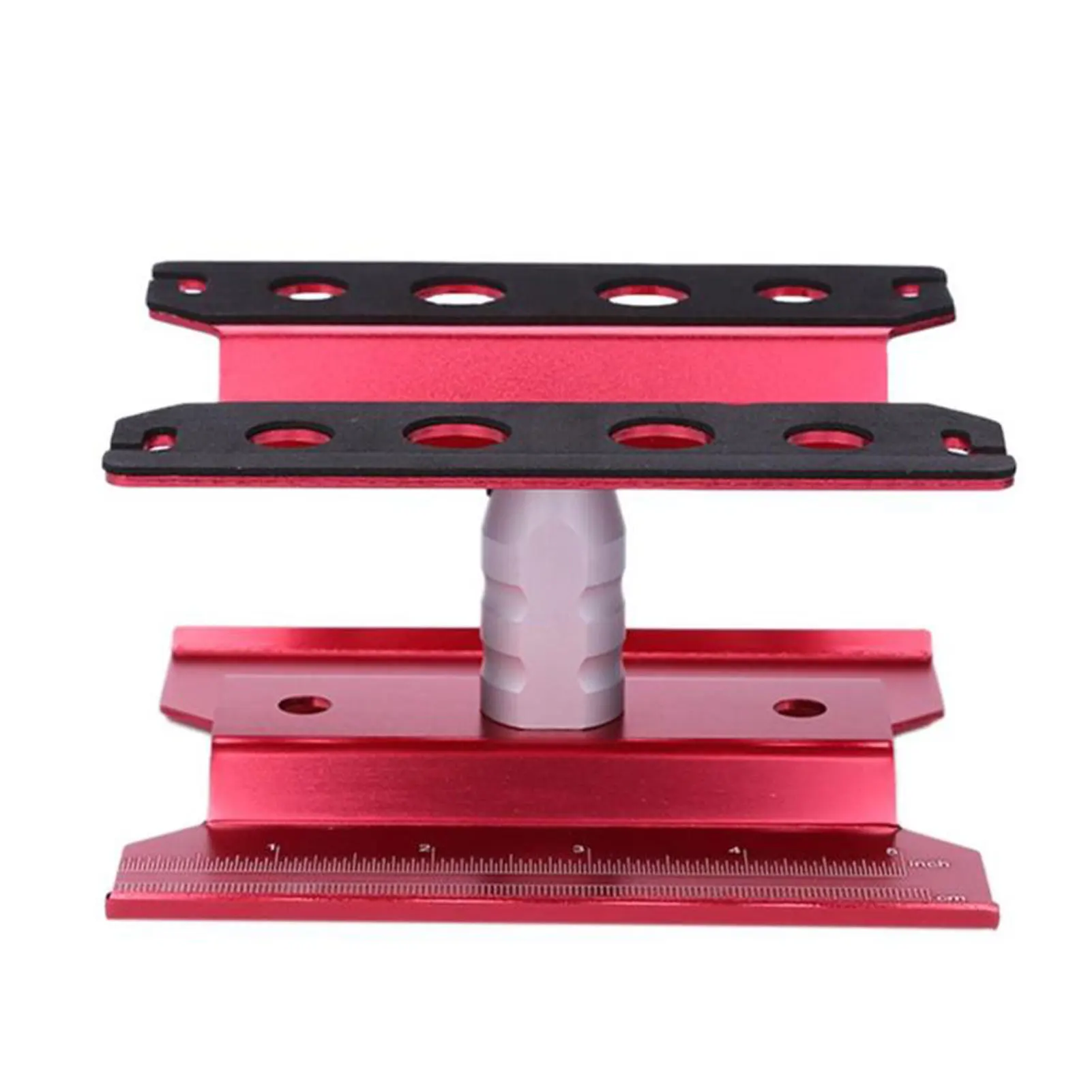 

Model For Kids Aluminum Alloy RC Car Repair Station Multifunction 360 Degree Rotate Adjustable Height With Scale Detachable