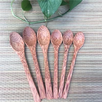 coconut wood spoon salad spoon natural wood spoon salt spoon dessert spoon