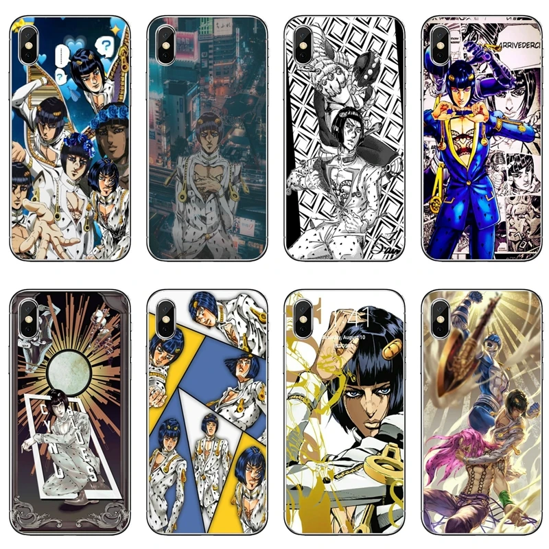 Италия Бруно Bucciarati JoJo странные приключения чехол для iPhone 11 Pro XS Max XR X 8 7 6 6S Plus 5 5S SE 4S