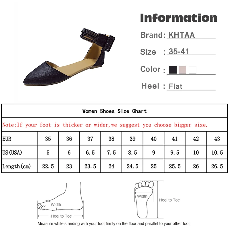 

Women Spring Flat Casual Buckle Shoes Woman Pointed Toe Female Pu Leather Cover Heels Sandals Lady Fashion Footwear 2020 Shoes