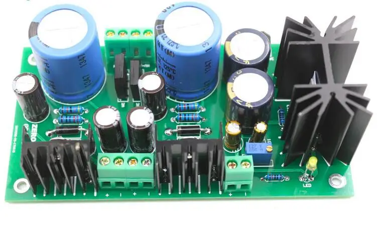 Dual High Voltage Regulator Power Supply board DC Filament PSU PCB / kit fr GG Tube Preamp | Home Theater Amplifiers