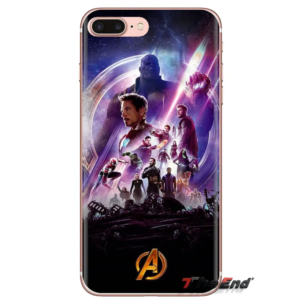 Avengers Infinity War Thanos For Huawei P Smart Y6 P8 P9 P10 Plus Nova P20 Lite Pro Mini 2017 SLA-L02 SLA-L22 2i TPU Shell Cases |