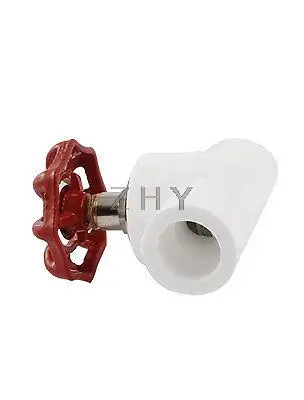 Водопровод 19 мм до красный маховик полипропиленовый патрон шарнирный запорный