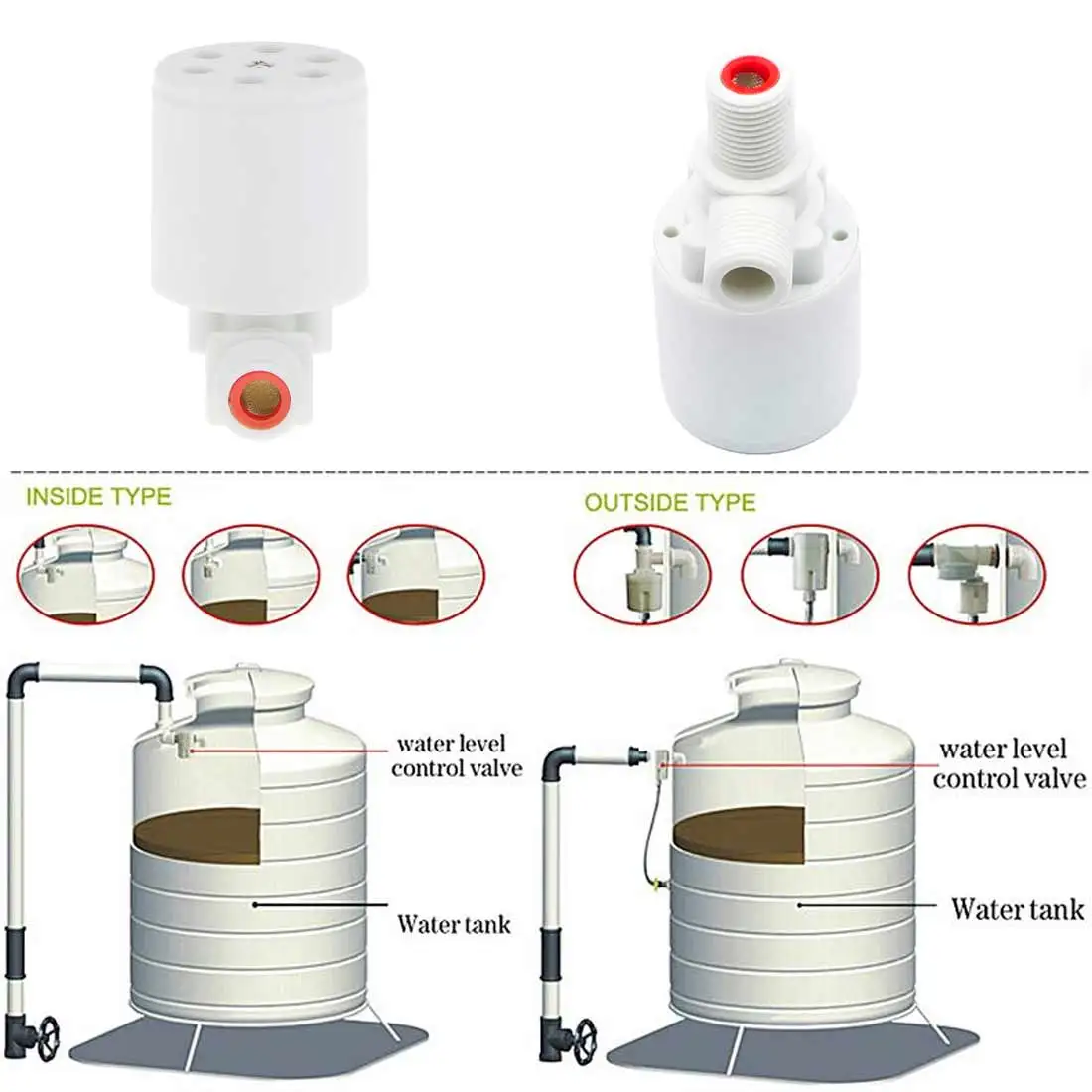 

1 шт. плавающий шаровой клапан, Автоматический Поплавковый клапан, контроль уровня воды, клапан F или резервуар для воды, водонагреватель