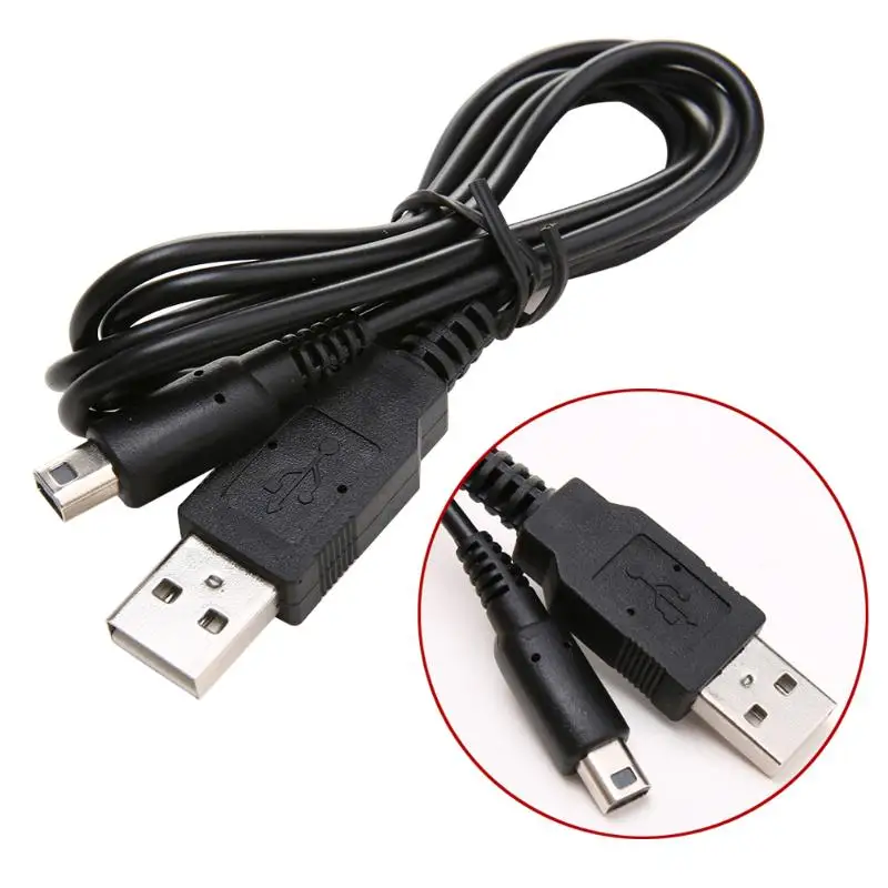 1 м USB Зарядное устройство кабель для Nintendo 2DS NDSI 3DS 3dsxl Новый универсальный передачи