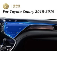 for toyota camry 2018 2019 navigation screen protector film cover center control cover display saver dashboard tpu protector