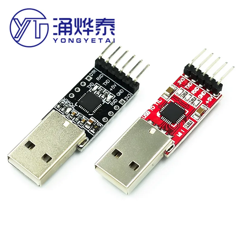 YYT CP2102 USB 2 0 к UART TTL 6-Контактный Модуль разъема последовательный преобразователь с
