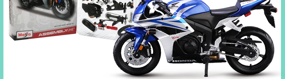Maisto, модель мотоцикла из 1:12 сплава, игрушка, DIY Модель, строительные наборы, CBR600RR, YZF-R1, монстр 696, модели двигателя, игрушки для детей