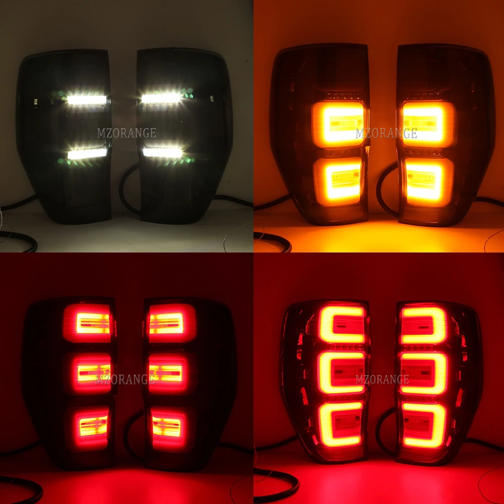 

Tail Light Assembly For Ford Ranger 2.2 3.2 2015-2019 Brake Stop Light Warning Taillight Fog Turn Signal Lamp LED REAR LIGHT