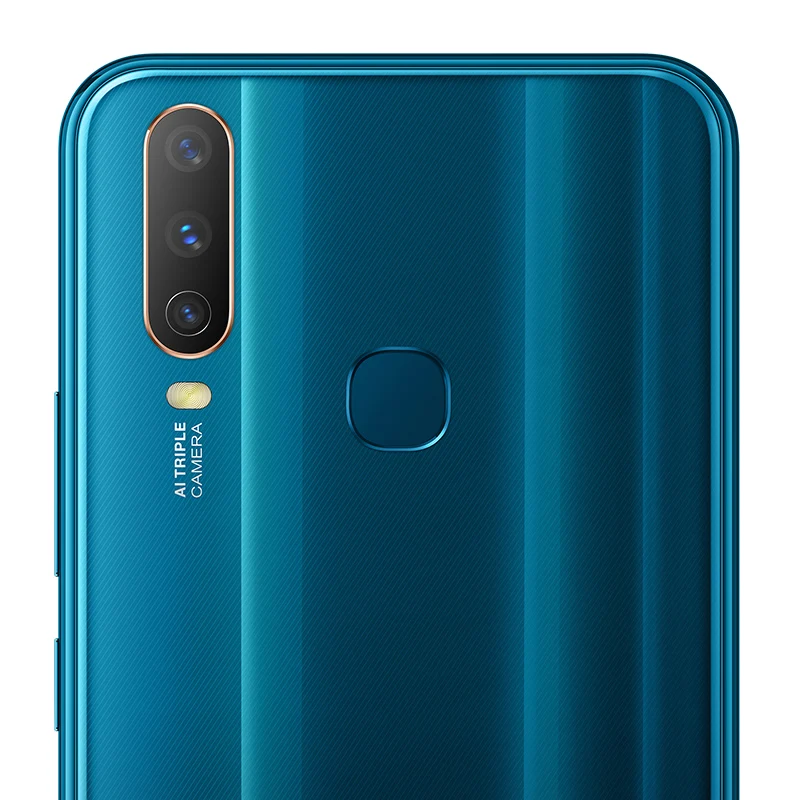 vivo Y3, мобильный телефон, четыре ядра, 6,35 дюймов, экран с защитой от воды, 5000 мАч, 4 Гб ram, 128 ГБ rom, Al, камеры 16 Мп+ 13 МП, сотовые телефоны