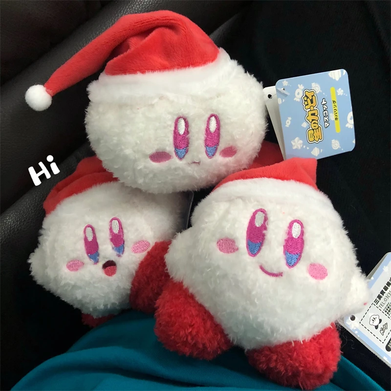 

Мультяшный плюшевый брелок Kirby из аниме, детские мягкие игрушки, брелок для ключей Kirby Plushie, женский брелок на сумку, рождественские подарки