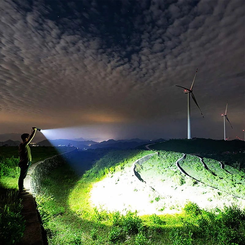 

ZK20 Dropshipping XHP90.2 LED Flashlight 2020 EDC 26650 USB Rechargeable XHP70 Tactical Light 18650 Zoom Camp Waterproof Torch