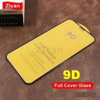 50pcs 9d full cover tempered glass for iphone 13 11 12 mini pro max screen protector for iphone x xr xs max 6 7 8 plus se2 film