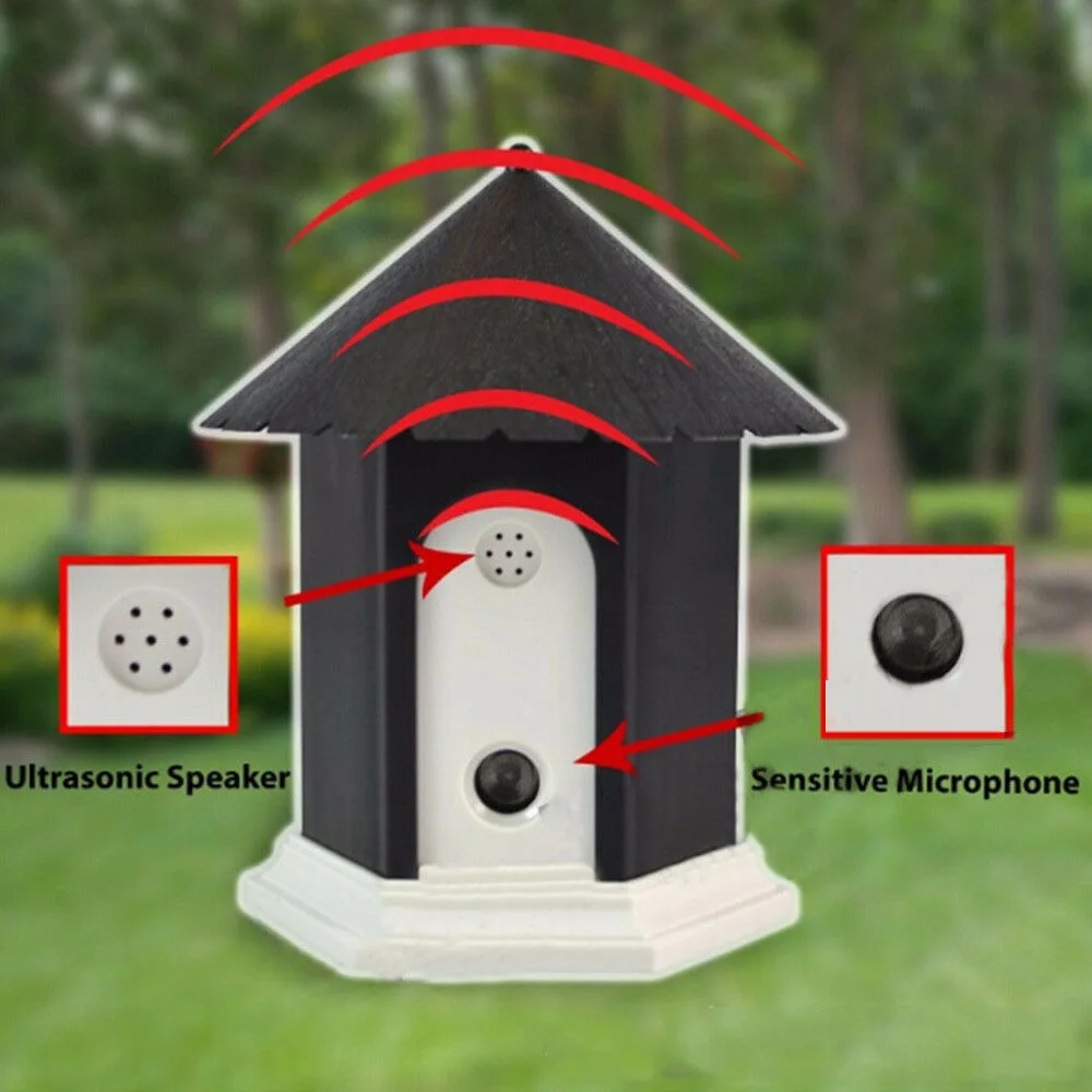 

Dog bark control device for outdoor black ultrasonic effective control