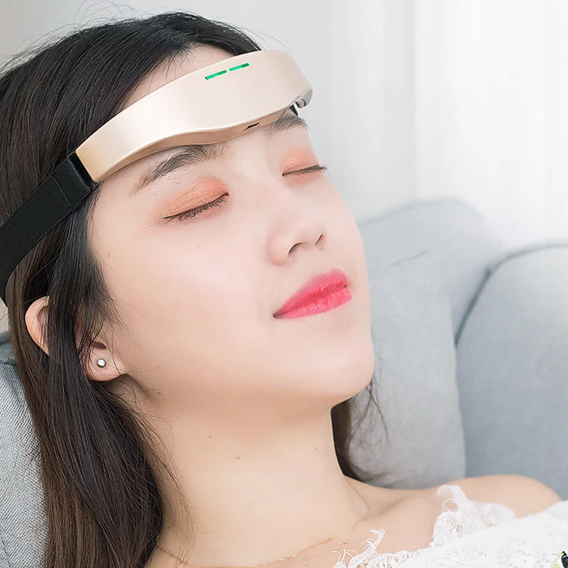 Массажер для головы умный спящий инструмент электрический USB Перезаряжаемый