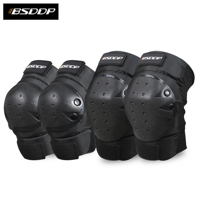 

4pcs Motorcycle protective gear knee pads elbow off-road motorcycle riding equipment scooter knee pads elbow pads