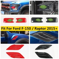 yimaautotrims front head lights eyelid stripes car body ac air flow side mark cover trim for ford f 150 raptor 2015 2020