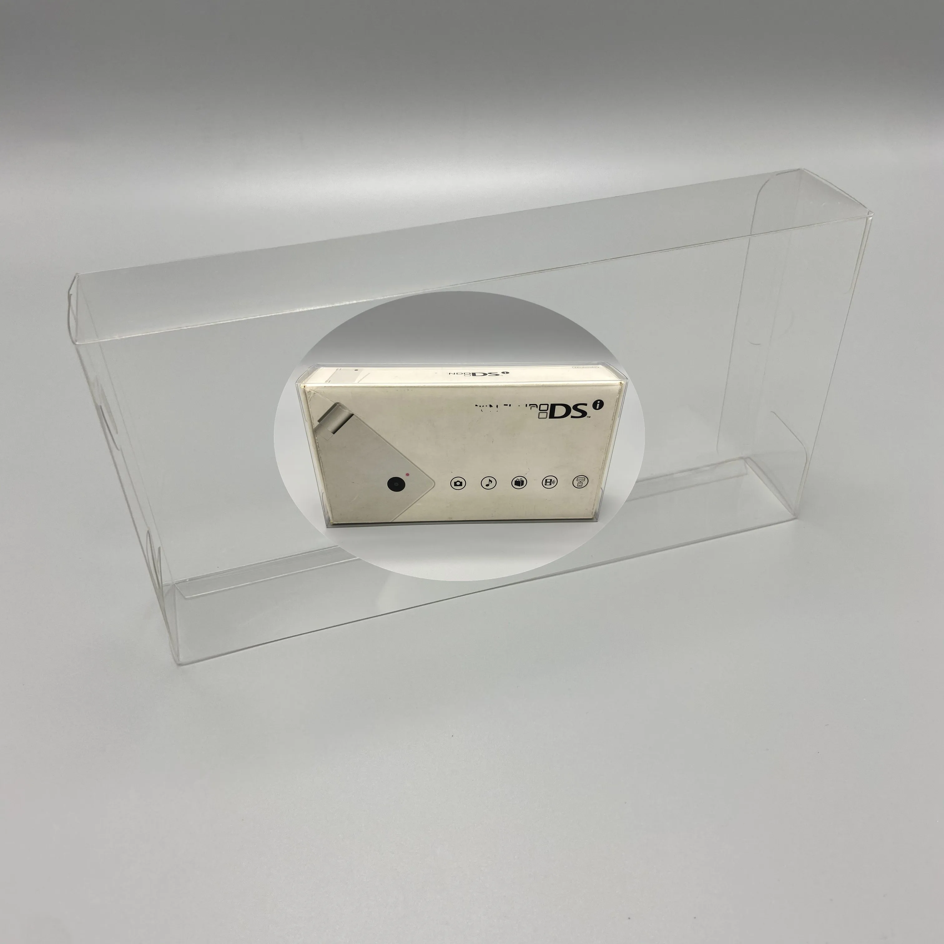 

Transparent Storage box Display box Protective box for NDSi Plastic Protector Case US /JP Version