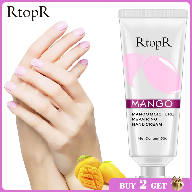

RtopR World premiere Mango Bright Moisturizing Liquid High Quality Skin Hand Whitening Face Care Anti-aging Serum Hand Cream
