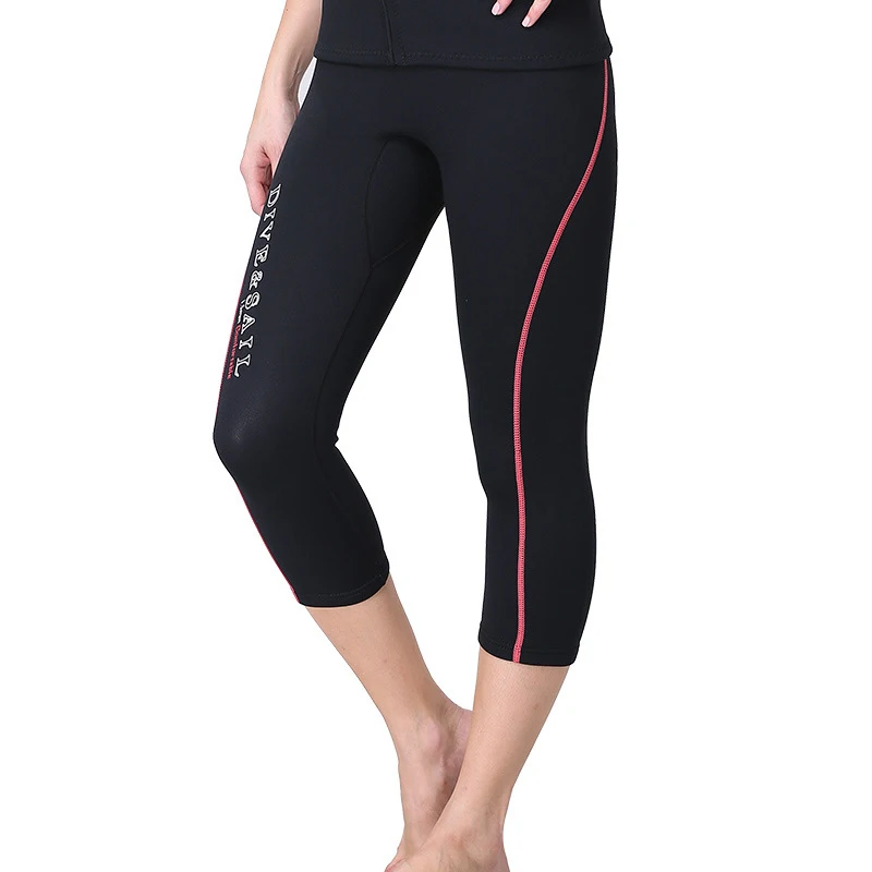 Новые неопреновые брюки для дайвинга 1 5 мм зимние плавания мужчин и женщин гребли