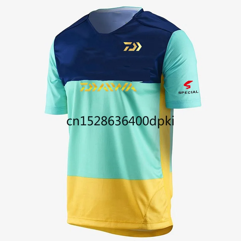 Одежда DAIWA для рыбалки летняя одежда быстросохнущая дышащая футболка с защитой